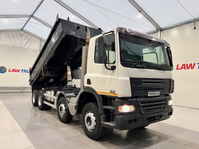 DAF CF85 360 8×4 Day Cab Steel Tipper