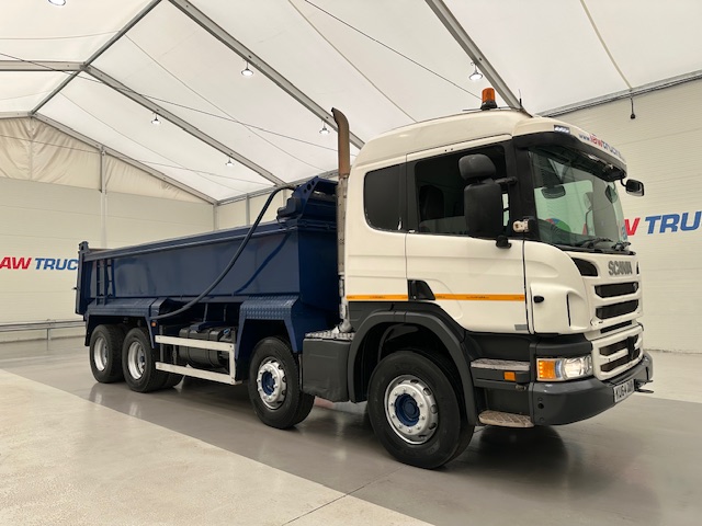 Scania P370 8×4 Sleeper Cab Tipper Manual