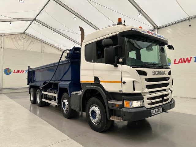 Scania P370 8×4 Sleeper Cab Tipper Manual