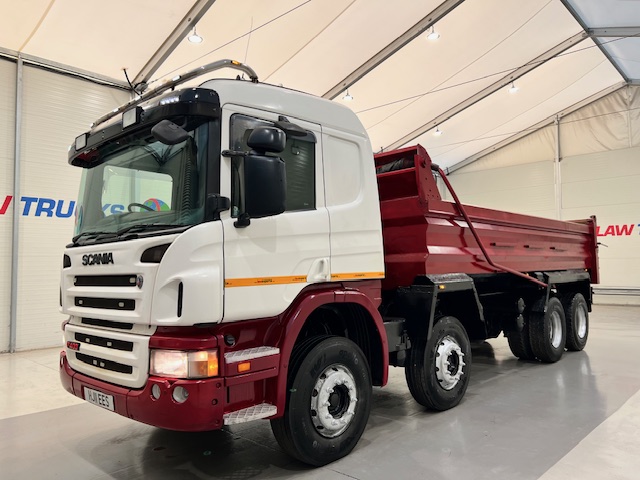 Scania P400 8×4 Sleeper Cab Steel Tipper