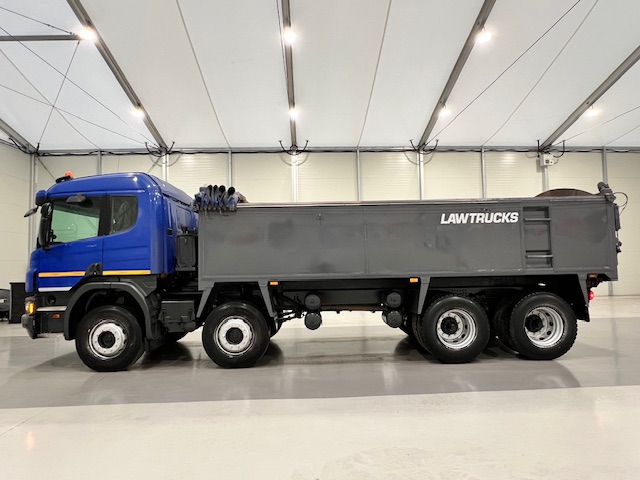 Scania P370 8×4 Sleeper Cab Tipper Manual