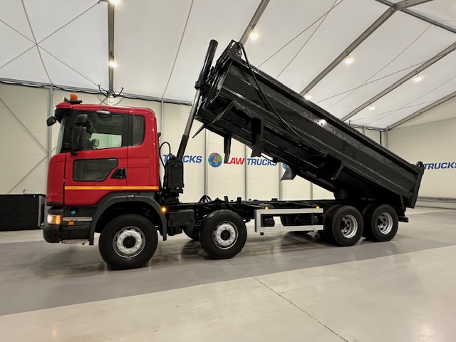 Scania G410 8×4 Sleeper Cab Steel Tipper