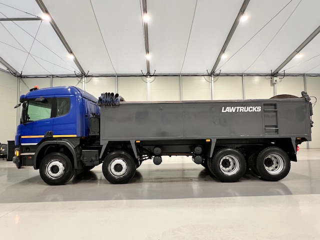 Scania P370 8×4 Sleeper Cab Tipper Manual