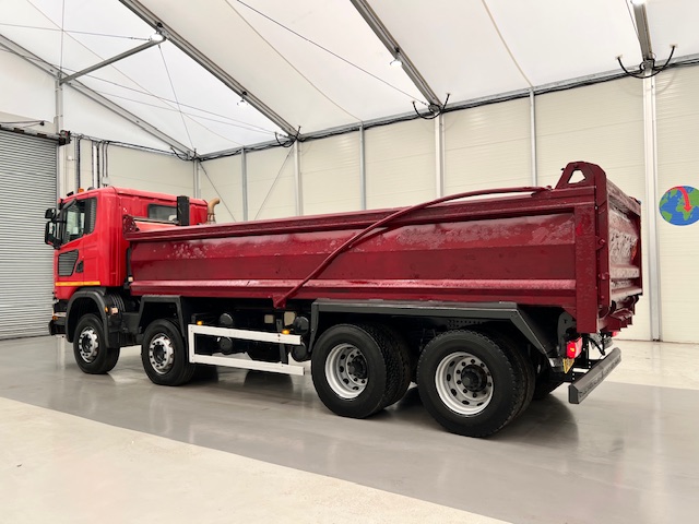 Scania G410 8×4 Rest Cab Steel Tipper
