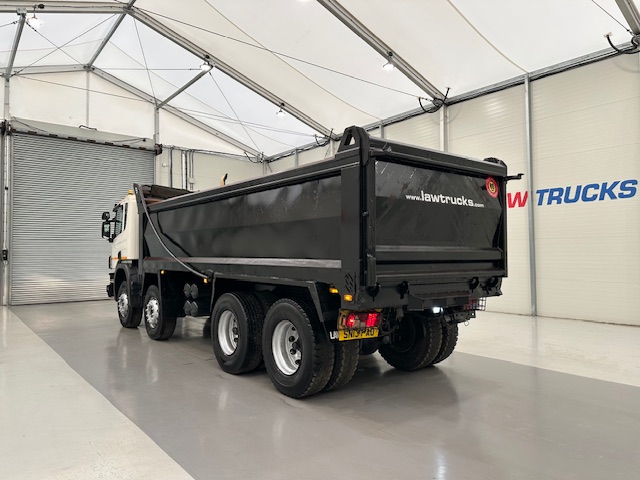 Scania P360 8×4 Rest Cab Steel Tipper
