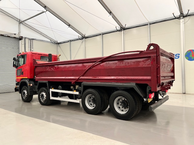 Scania G410 8×4 Rest Cab Steel Tipper