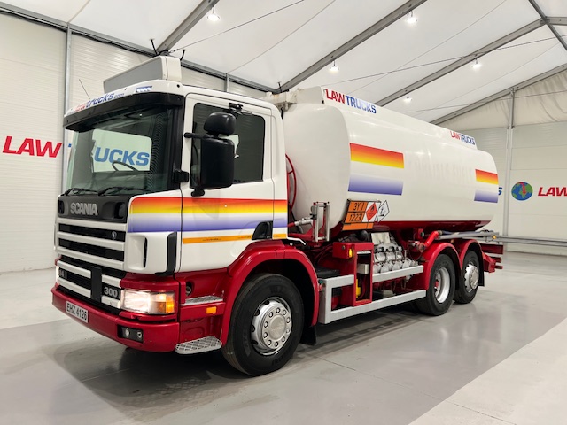 Scania P94 300 6×2 Rear Lift 20000 Litre Fuel Tanker
