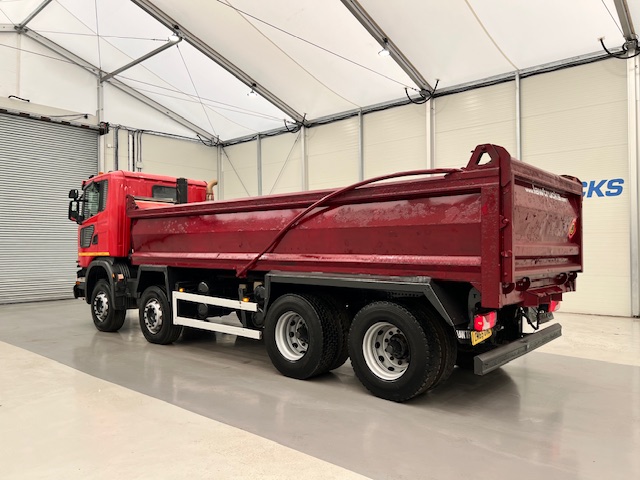 Scania G410 8×4 Rest Cab Steel Tipper