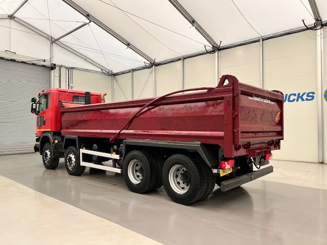 Scania G410 8×4 Rest Cab Steel Tipper