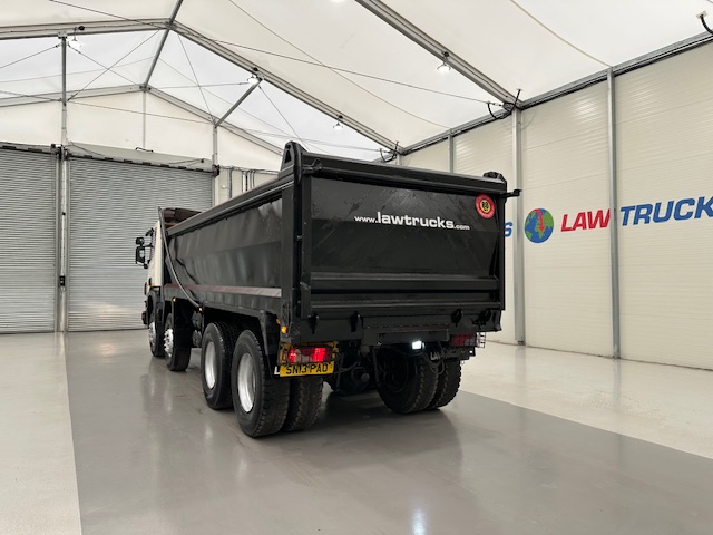 Scania P360 8×4 Rest Cab Steel Tipper