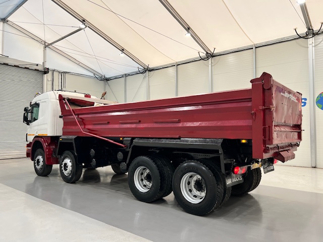 Scania P400 8×4 Sleeper Cab Steel Tipper