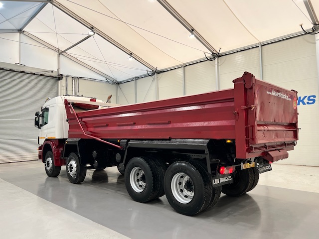 Scania P400 8×4 Sleeper Cab Steel Tipper