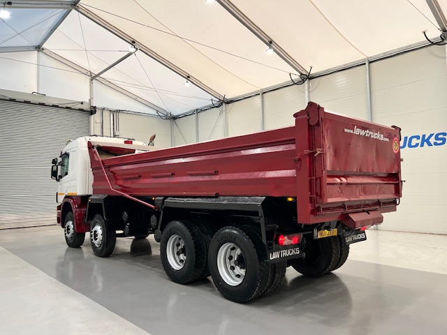 Scania P400 8×4 Sleeper Cab Steel Tipper