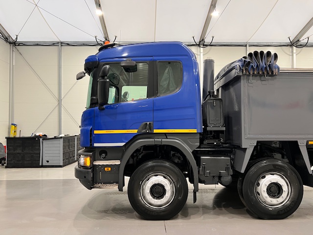 Scania P370 8×4 Sleeper Cab Tipper Manual