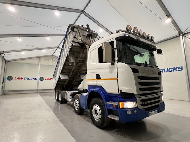 Scania R410 8×4 Sleeper Cab Bulk Tipper