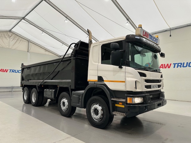 Scania P360 8×4 Rest Cab Steel Tipper
