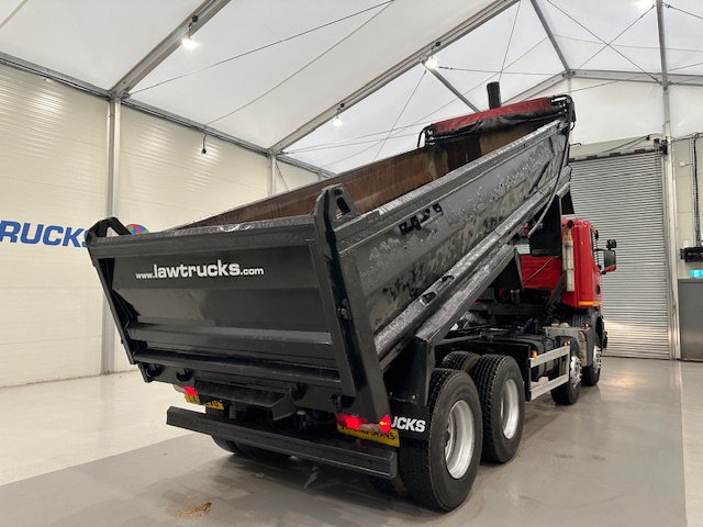 Scania G410 8×4 Sleeper Cab Steel Tipper