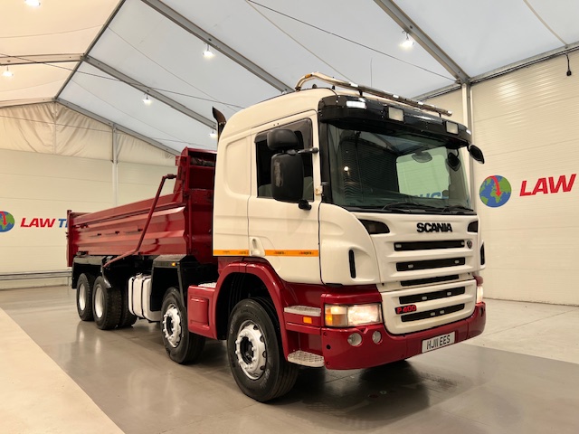 Scania P400 8×4 Sleeper Cab Steel Tipper
