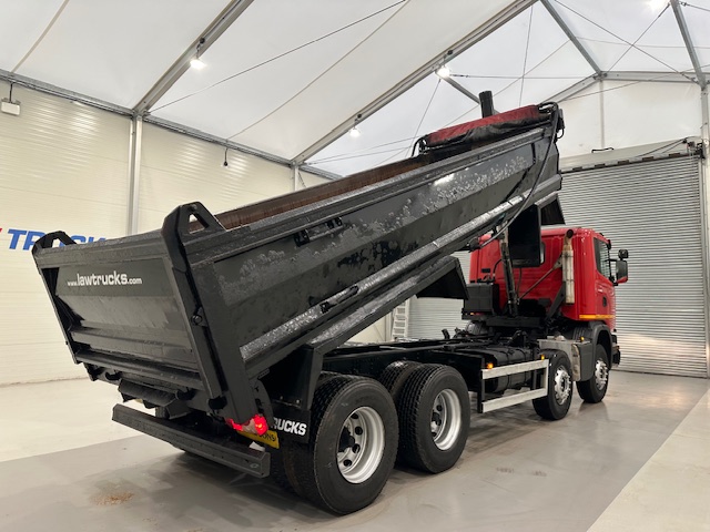 Scania G410 8×4 Sleeper Cab Steel Tipper