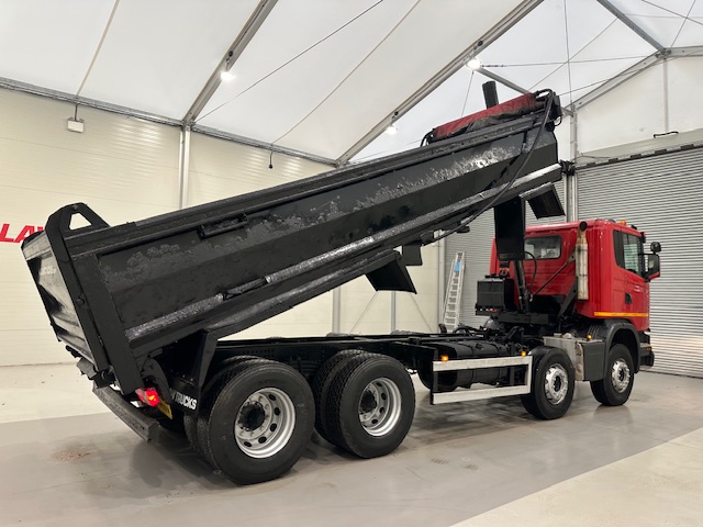 Scania G410 8×4 Sleeper Cab Steel Tipper