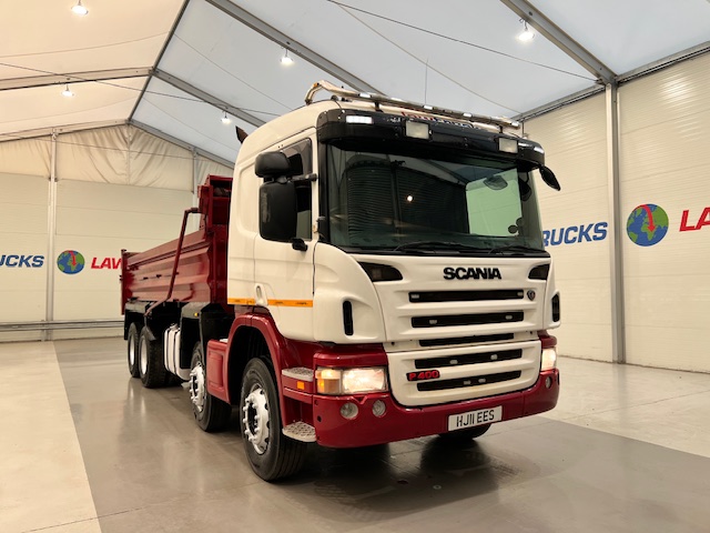 Scania P400 8×4 Sleeper Cab Steel Tipper