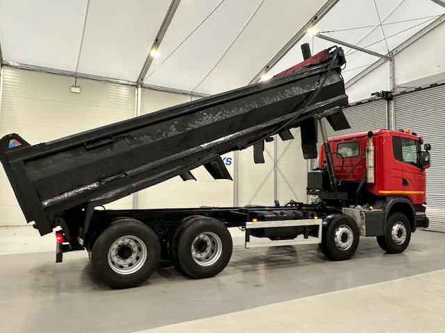 Scania G410 8×4 Sleeper Cab Steel Tipper