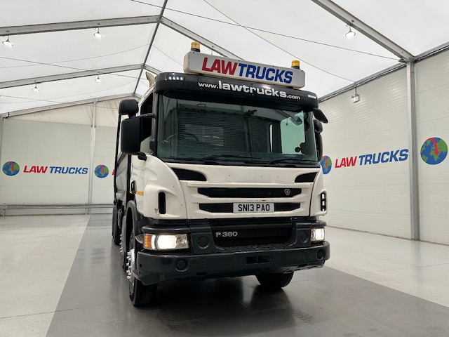 Scania P360 8×4 Rest Cab Steel Tipper