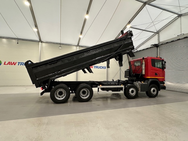 Scania G410 8×4 Sleeper Cab Steel Tipper