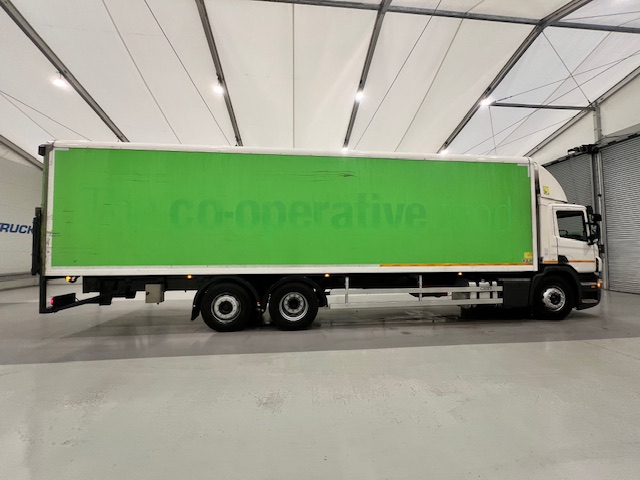 Scania P280 6×2 Rear Lift Day Cab Fridge Box