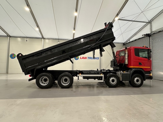 Scania G410 8×4 Sleeper Cab Steel Tipper