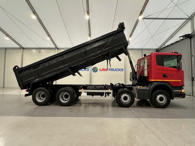 Scania G410 8×4 Sleeper Cab Steel Tipper