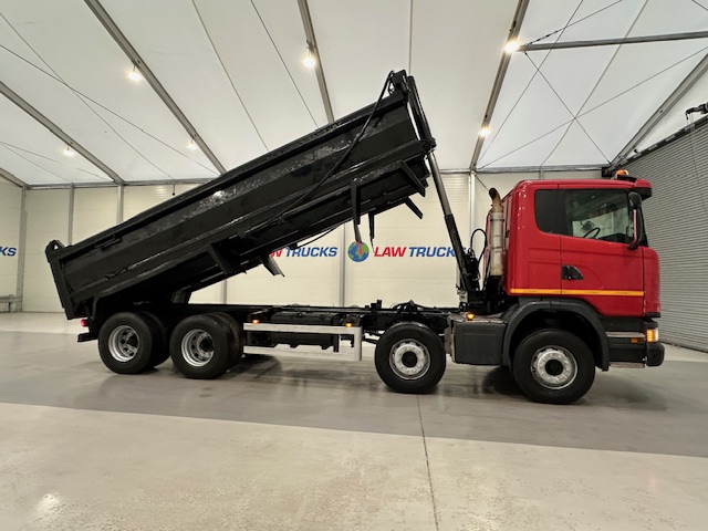 Scania G410 8×4 Sleeper Cab Steel Tipper