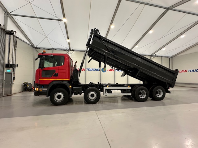 Scania G410 8×4 Sleeper Cab Steel Tipper