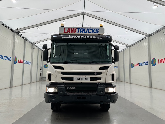 Scania P360 8×4 Rest Cab Steel Tipper