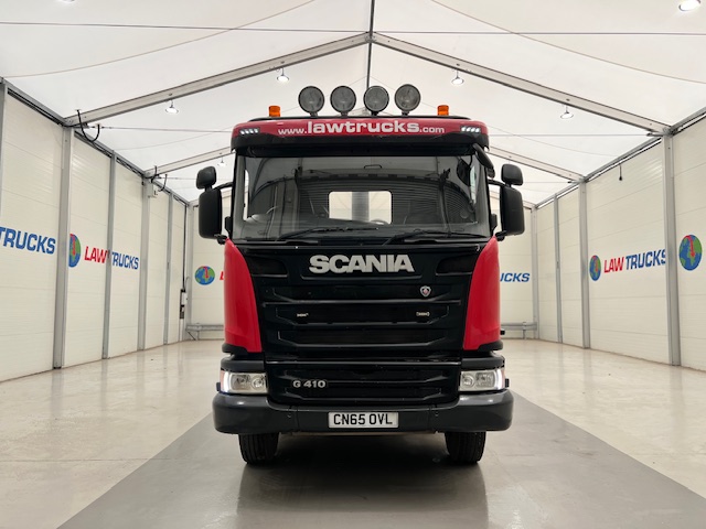 Scania G410 8×4 Rest Cab Steel Tipper