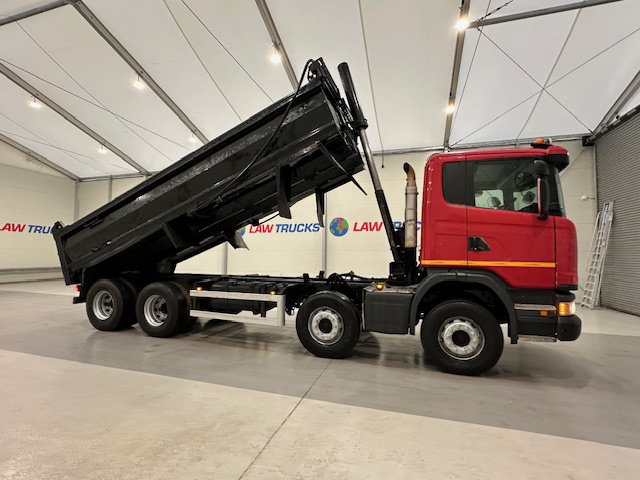 Scania G410 8×4 Sleeper Cab Steel Tipper
