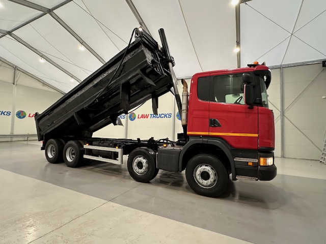 Scania G410 8×4 Sleeper Cab Steel Tipper