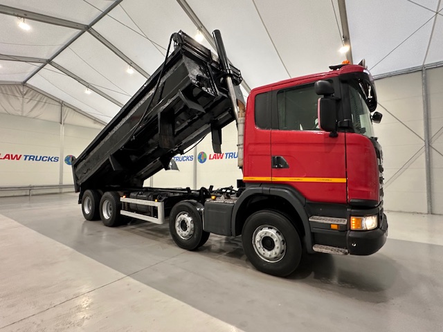 Scania G410 8×4 Sleeper Cab Steel Tipper