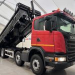 Scania G410 8×4 Sleeper Cab Steel Tipper - thumbnail