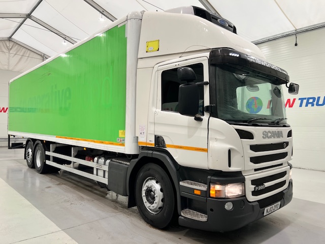Scania P280 6×2 Rear Lift Day Cab Fridge Box