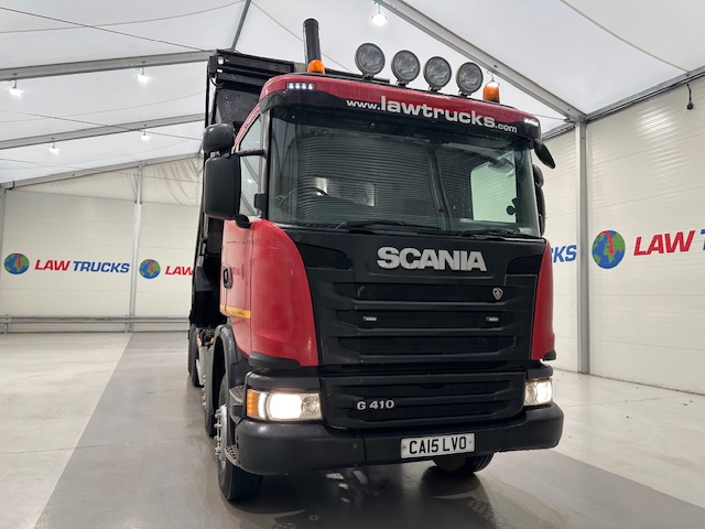 Scania G410 8×4 Sleeper Cab Steel Tipper