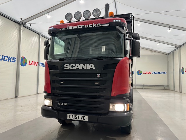 Scania G410 8×4 Sleeper Cab Steel Tipper