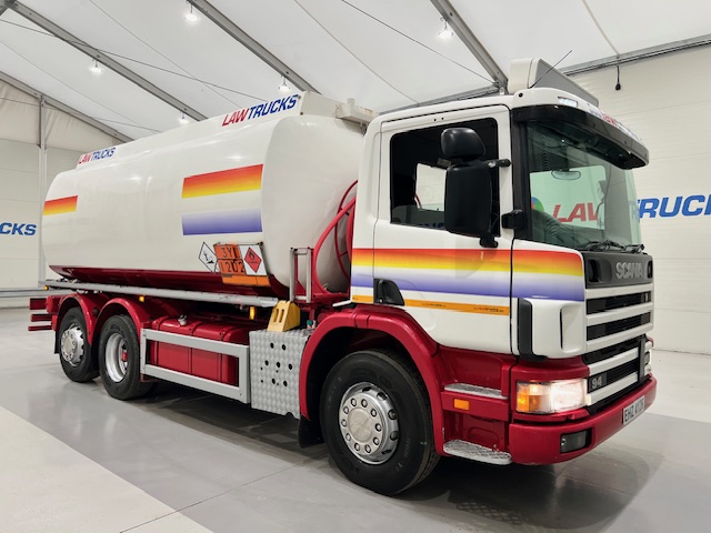 Scania P94 300 6×2 Rear Lift 20000 Litre Fuel Tanker