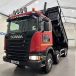 Scania G410 8×4 Sleeper Cab Steel Tipper - thumbnail