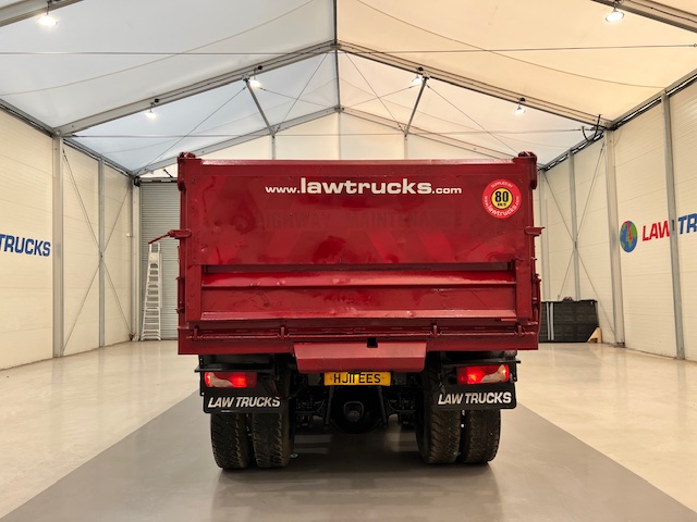 Scania P400 8×4 Sleeper Cab Steel Tipper