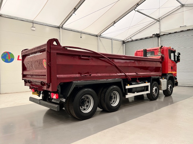 Scania G410 8×4 Rest Cab Steel Tipper