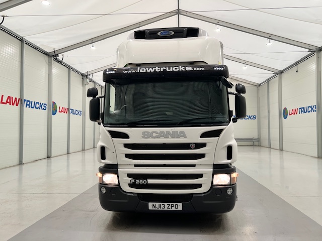 Scania P280 6×2 Rear Lift Day Cab Fridge Box