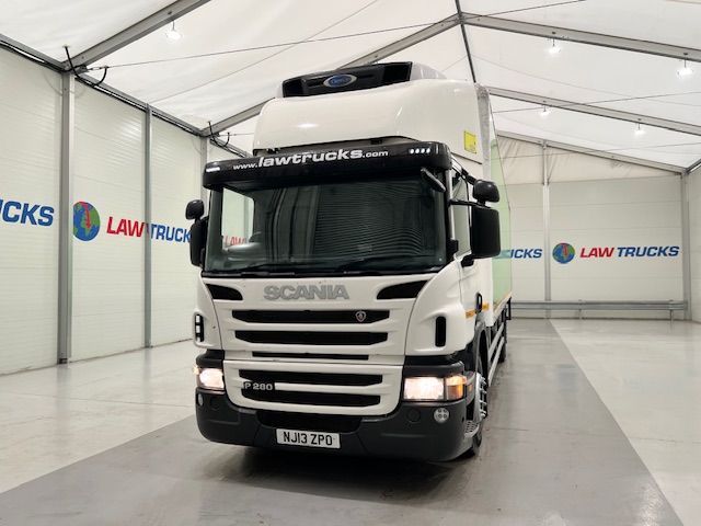 Scania P280 6×2 Rear Lift Day Cab Fridge Box