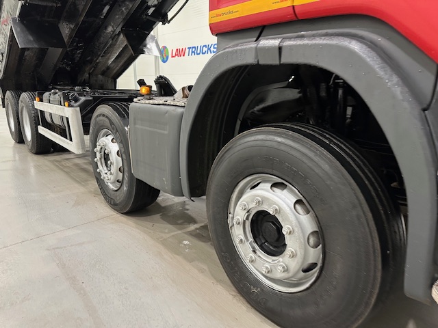 Scania G410 8×4 Sleeper Cab Steel Tipper