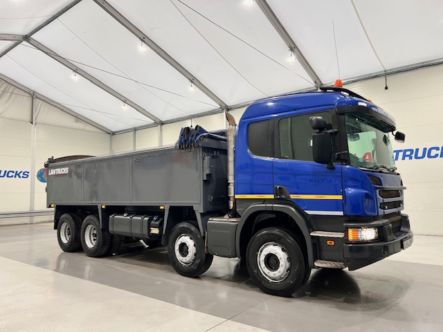 Scania P370 8×4 Sleeper Cab Tipper Manual